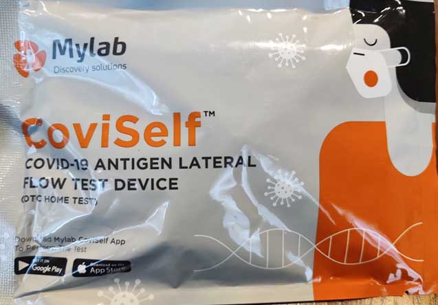 COVISELF kit approved for home identification of corona infection