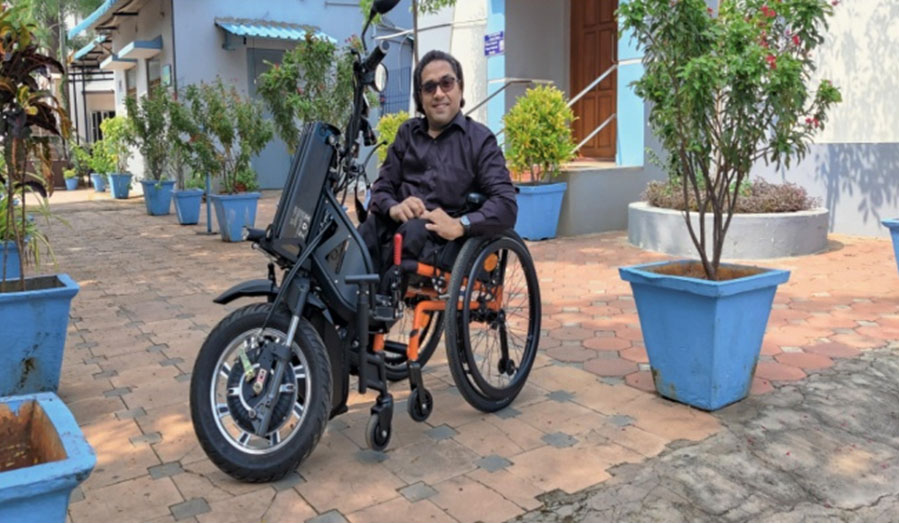 IIT Madras develops advanced motorized wheelchair