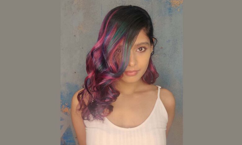 Actress Pranati Rai Prakash's striking and unique hair transformation is sure to make your day colorful