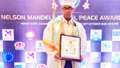 Homeopathy expert Dr. Amarsinh Nikam honored with ‘Nelson Mandela Noble Peace Award 2021’