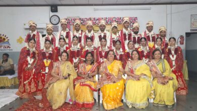 "Jeevan-Bandhan" Gharwa Pujan and 11 new couples tied together in marriage ceremony