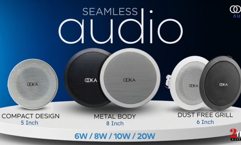 Revolutionizing Retail Audio: Ooka Audio's NextGen Ceiling Speakers