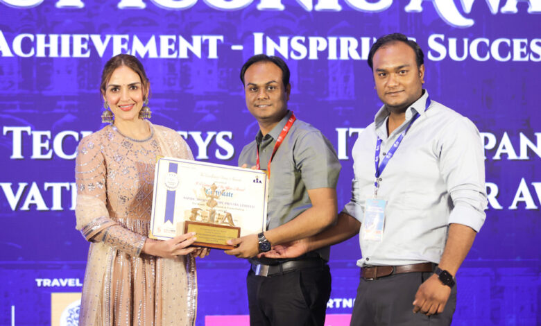 Aspire Technosys honoured with IT Company of the Year Award in Jaipur